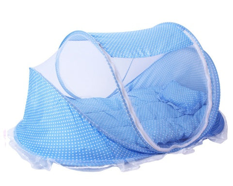 Foldable  Baby Bed Net With Pillow Net 2 pieces Set - Lilo Bloom