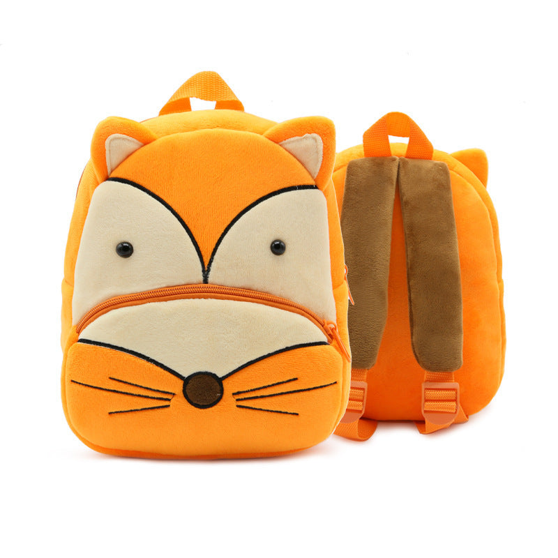 Cute Plush Backpacks Kindergarten Cartoon School Bags Children Animal Toys Bag - Lilo Bloom