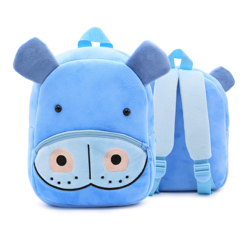 Cute Plush Backpacks Kindergarten Cartoon School Bags Children Animal Toys Bag - Lilo Bloom