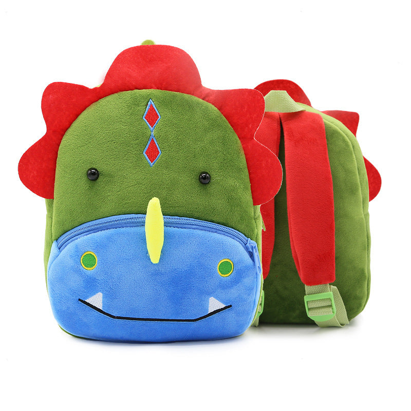 Cute Plush Backpacks Kindergarten Cartoon School Bags Children Animal Toys Bag - Lilo Bloom