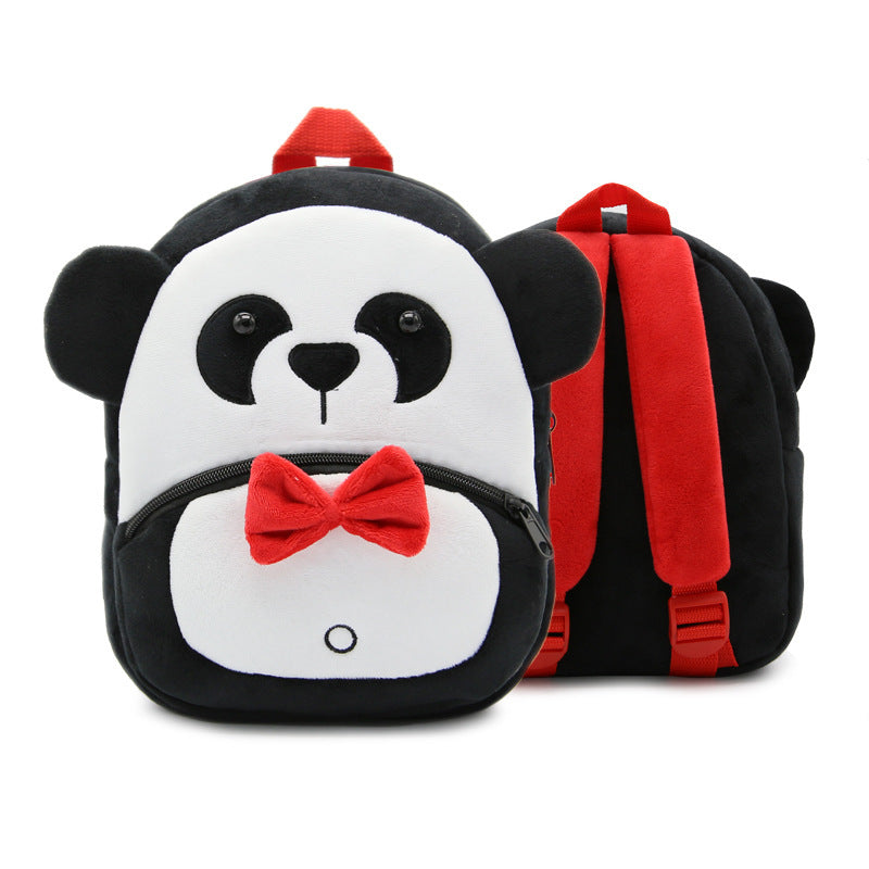 Cute Plush Backpacks Kindergarten Cartoon School Bags Children Animal Toys Bag - Lilo Bloom