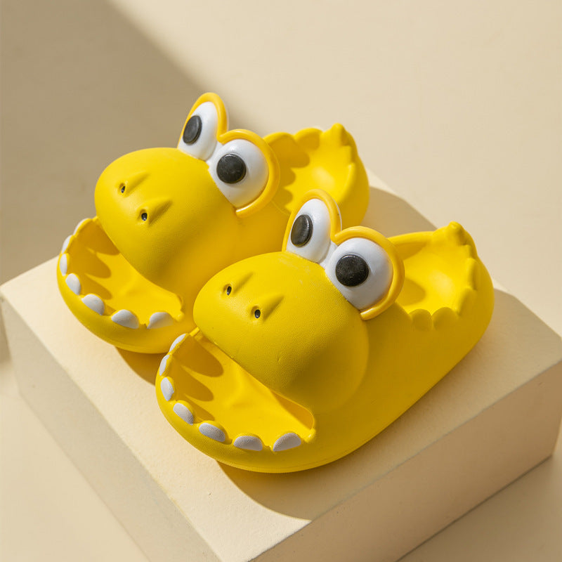 Kids Dinosaur Slippers Wholesale Summer Cartoon Parent Child Outdoor Home EVA Sandals Women Men Kids Cute Slippers Baby Shoes - Lilo Bloom