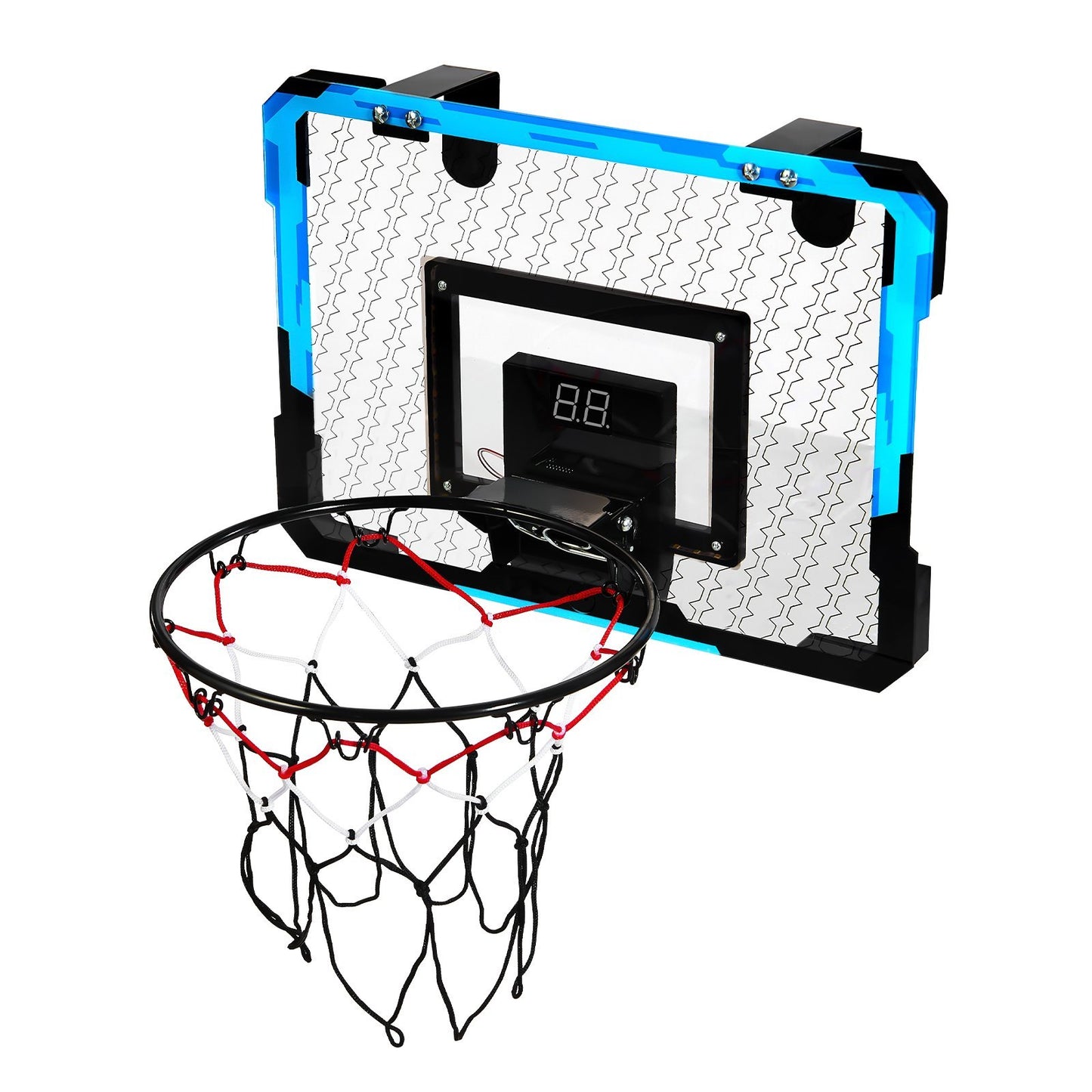 Kids Basketball Hoop With LED Lights & Audio Scoreboard Indoor Basketball Hoop - Lilo Bloom