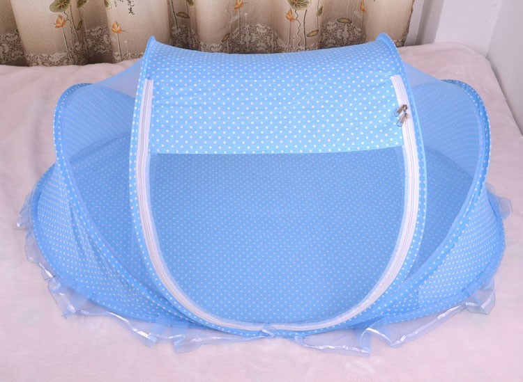 Foldable  Baby Bed Net With Pillow Net 2 pieces Set - Lilo Bloom