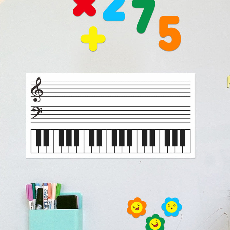 Magnetic Staff Learning Sticker Set - 3 Sizes - Removable Without Damaging Wall -Weekend Shipments Unavailable - Lilo Bloom