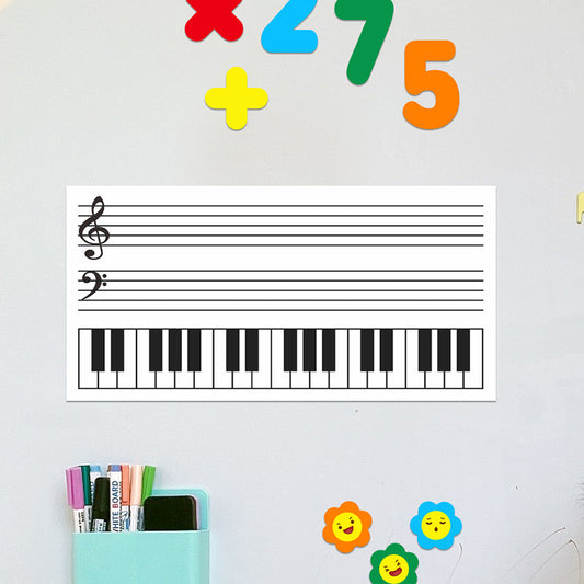 Magnetic Staff Learning Sticker Set - 3 Sizes - Removable Without Damaging Wall -Weekend Shipments Unavailable - Lilo Bloom