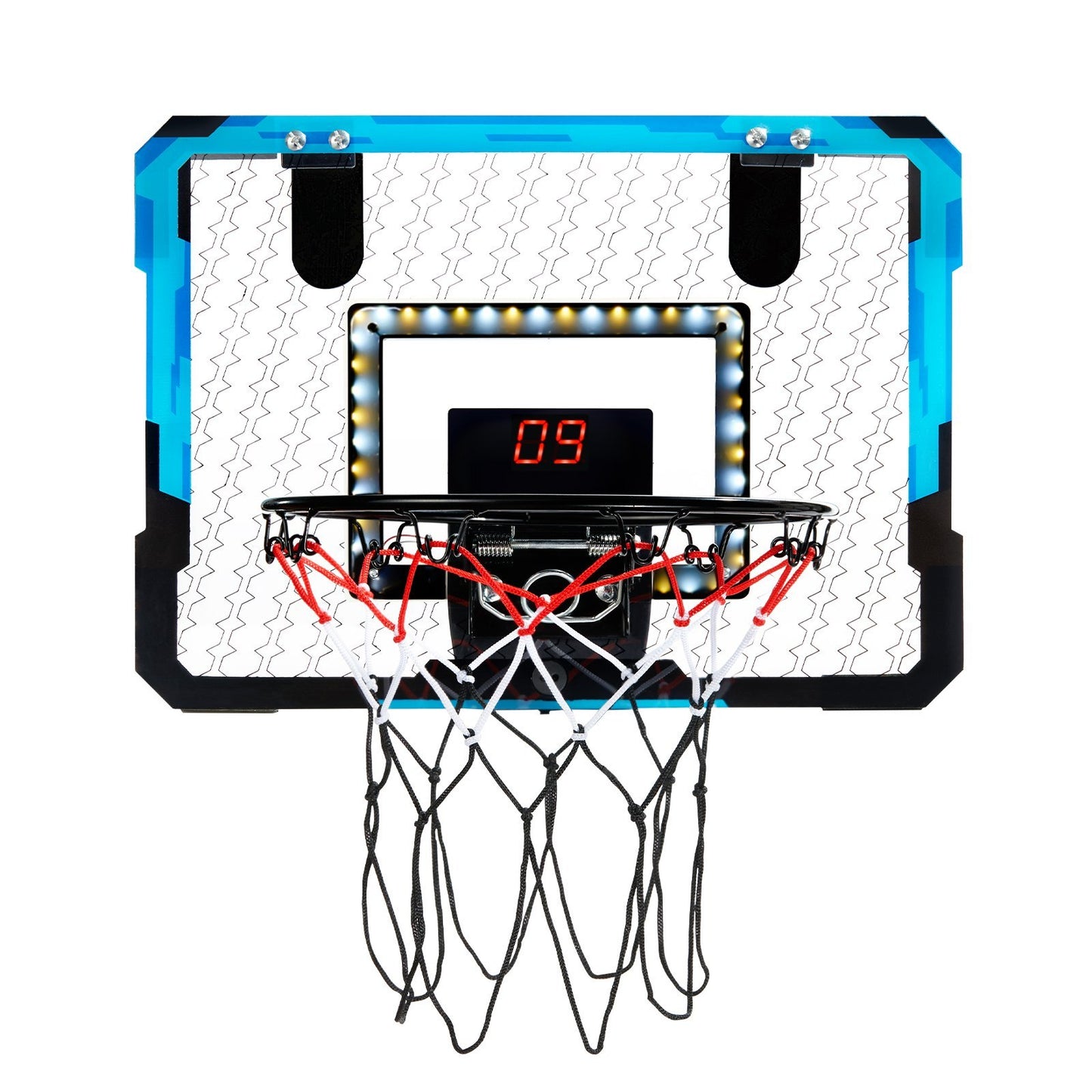 Kids Basketball Hoop With LED Lights & Audio Scoreboard Indoor Basketball Hoop - Lilo Bloom