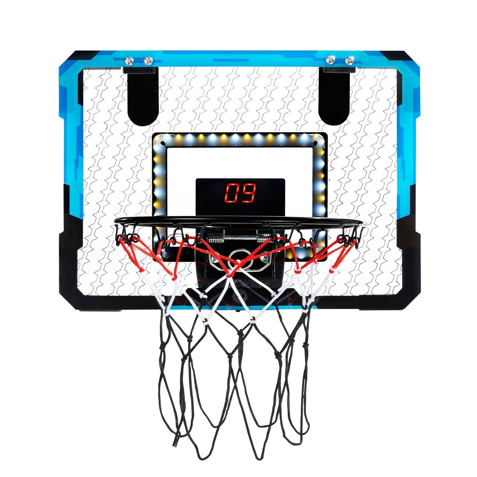 Kids Basketball Hoop With LED Lights & Audio Scoreboard Indoor Basketball Hoop - Lilo Bloom