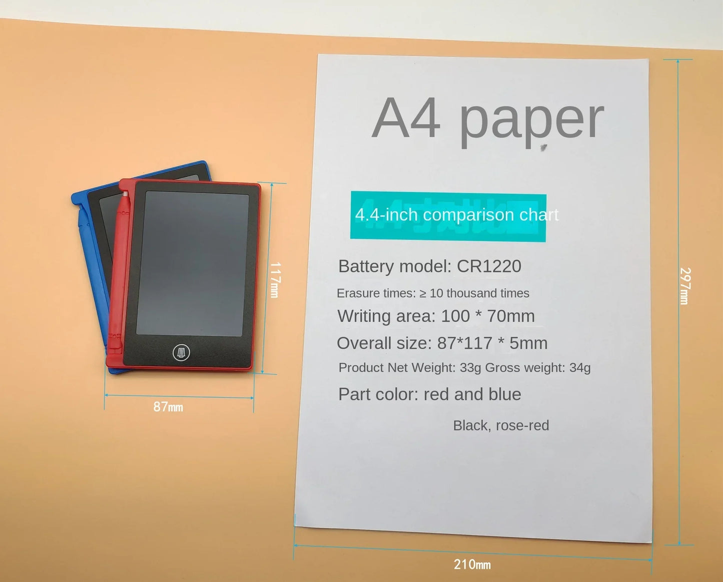 4.4/8.5/inch LCD Writing Tablet Drawing Board Kids Graffiti Sketchpad Toys Handwriting Blackboard Magic Drawing Board Toy Gift - Lilo Bloom