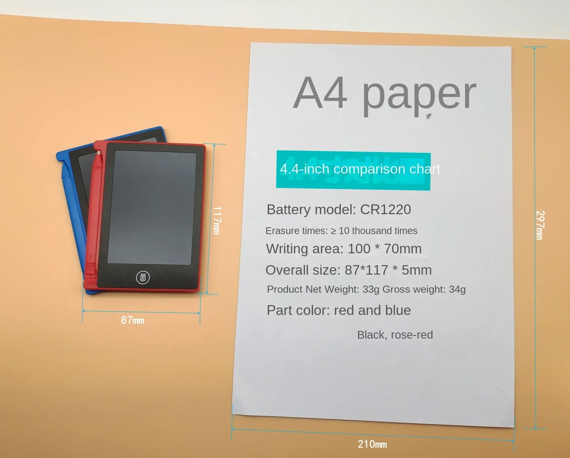 4.4/8.5/inch LCD Writing Tablet Drawing Board Kids Graffiti Sketchpad Toys Handwriting Blackboard Magic Drawing Board Toy Gift - Lilo Bloom