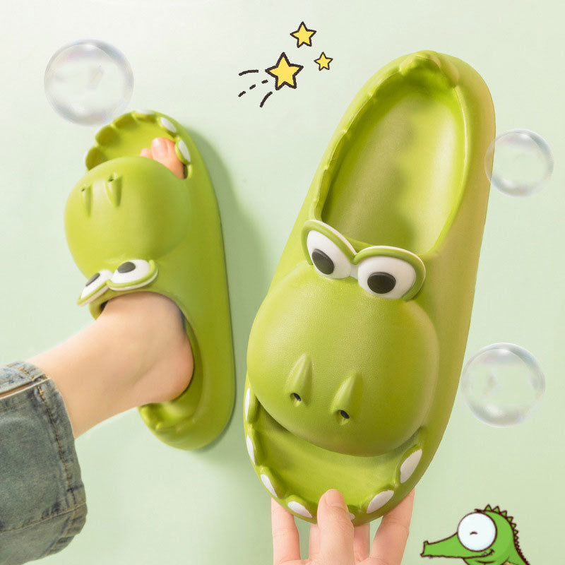 Kids Dinosaur Slippers Wholesale Summer Cartoon Parent Child Outdoor Home EVA Sandals Women Men Kids Cute Slippers Baby Shoes - Lilo Bloom