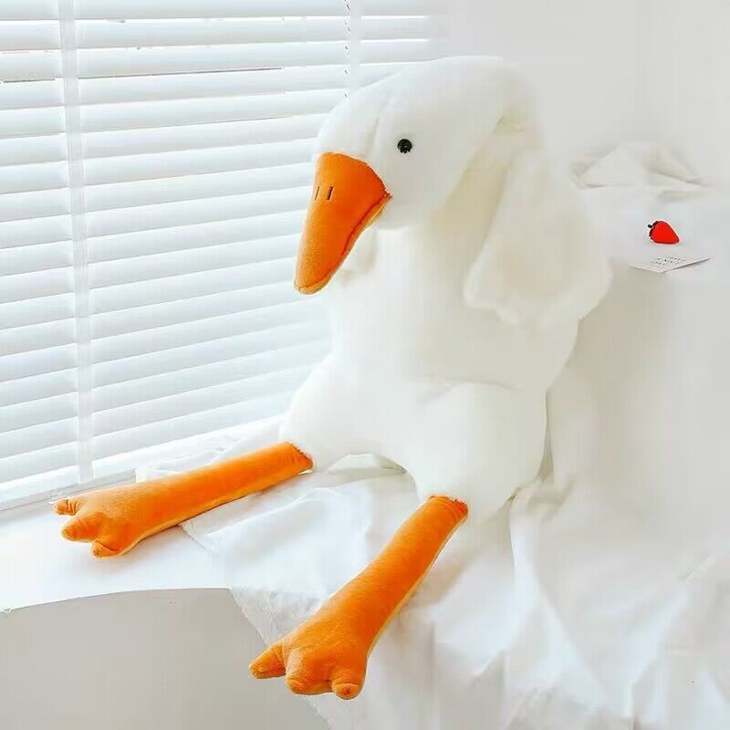 Cute Big White Geese Pillow Plush Toy - Lilo Bloom