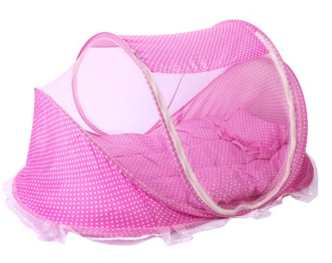 Foldable  Baby Bed Net With Pillow Net 2 pieces Set - Lilo Bloom