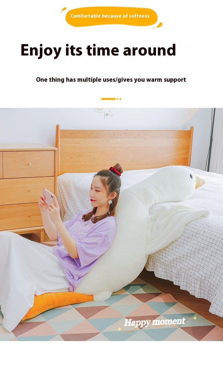 Cute Big White Geese Pillow Plush Toy - Lilo Bloom